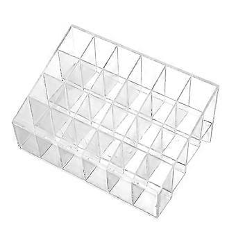 Lipstick storage rack transparent plastic display stand