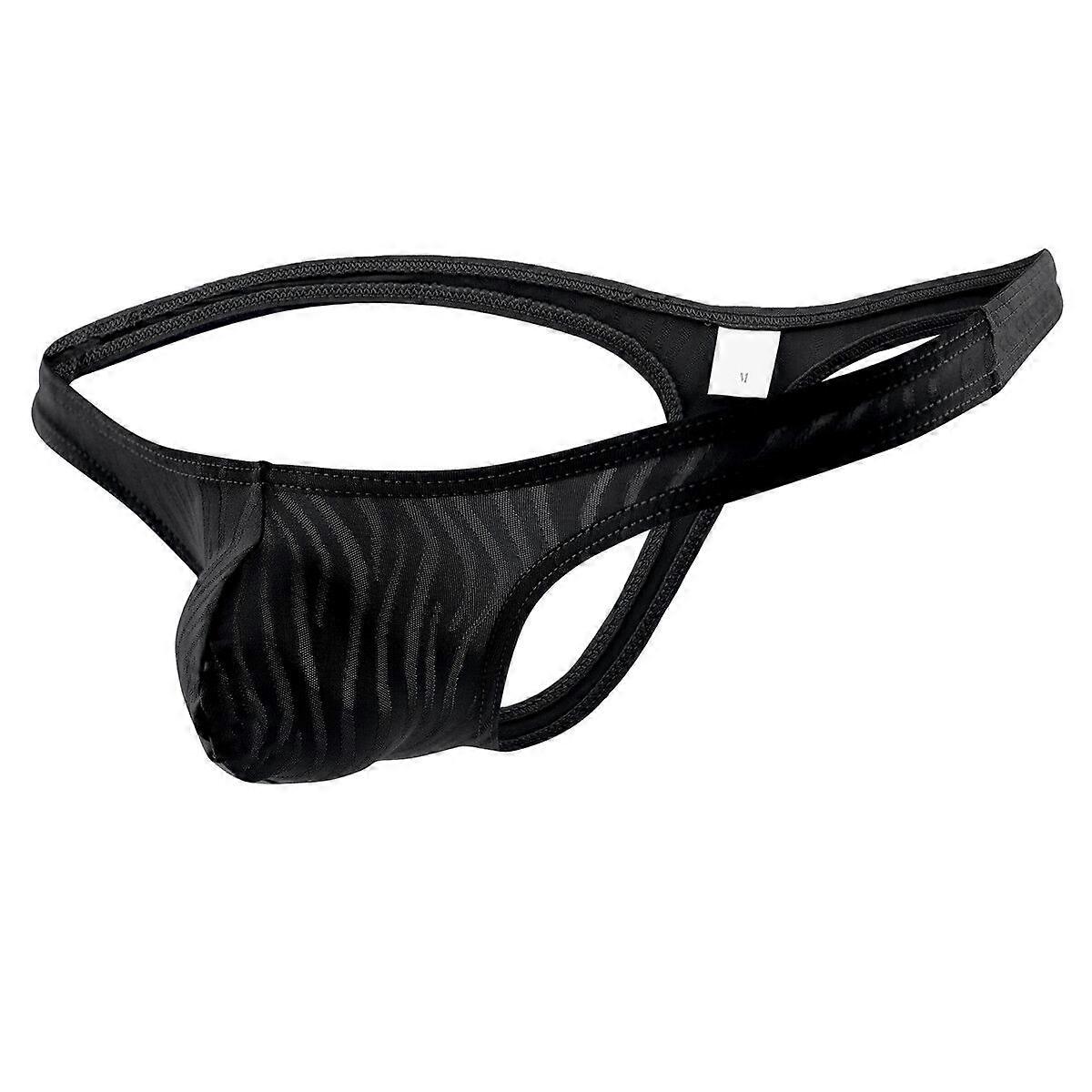 1/3 Pack Men's Sexy Thong Underwear G-strings T-back G-string Comfy Underpants