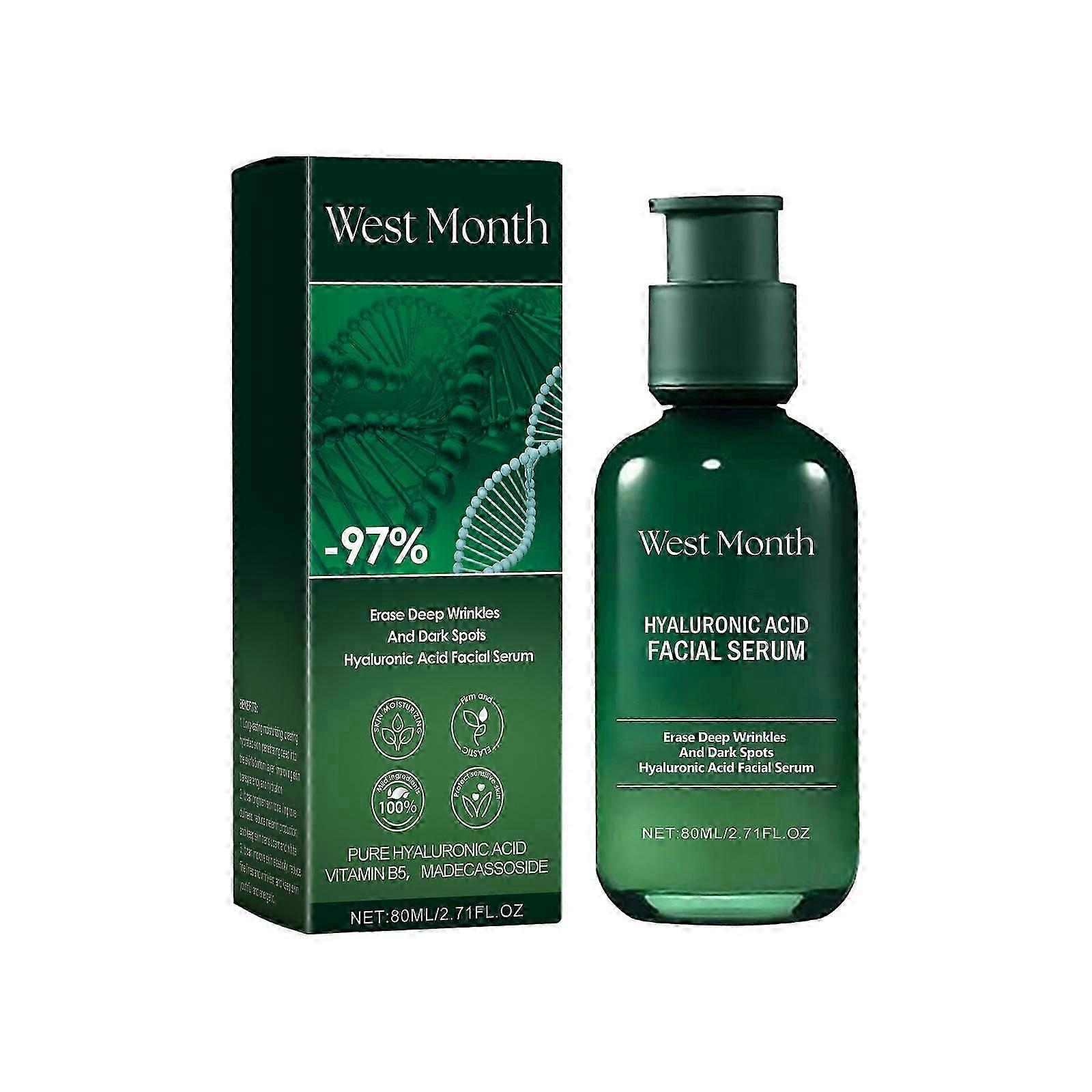 Hydrating Face Serum with Hyaluronic Acid & Collagen  Deep Moisture, Anti-Aging & Radiance