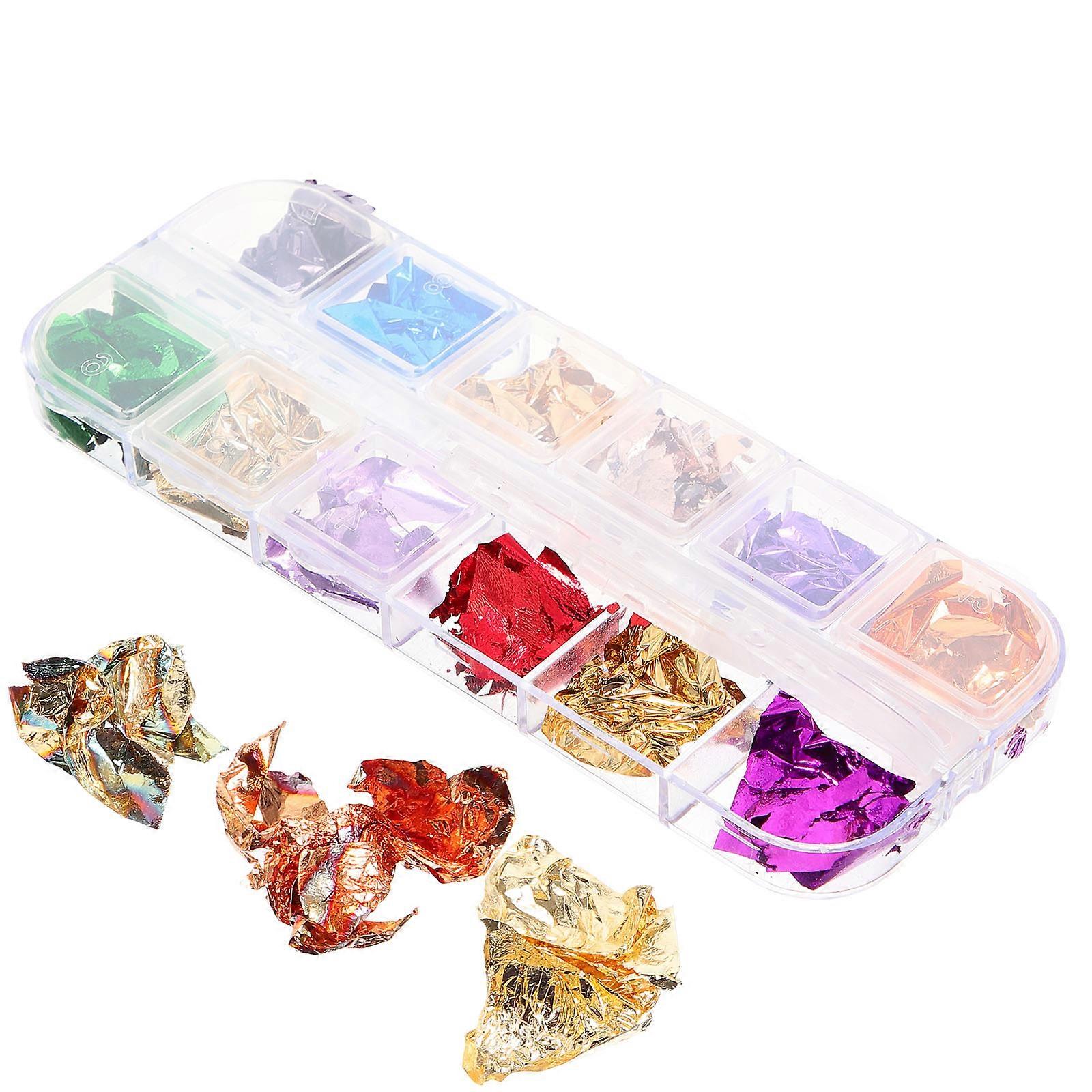 Decorative Foil Sheets Used For DIY Crafting Unique Design For Artists 1 Set