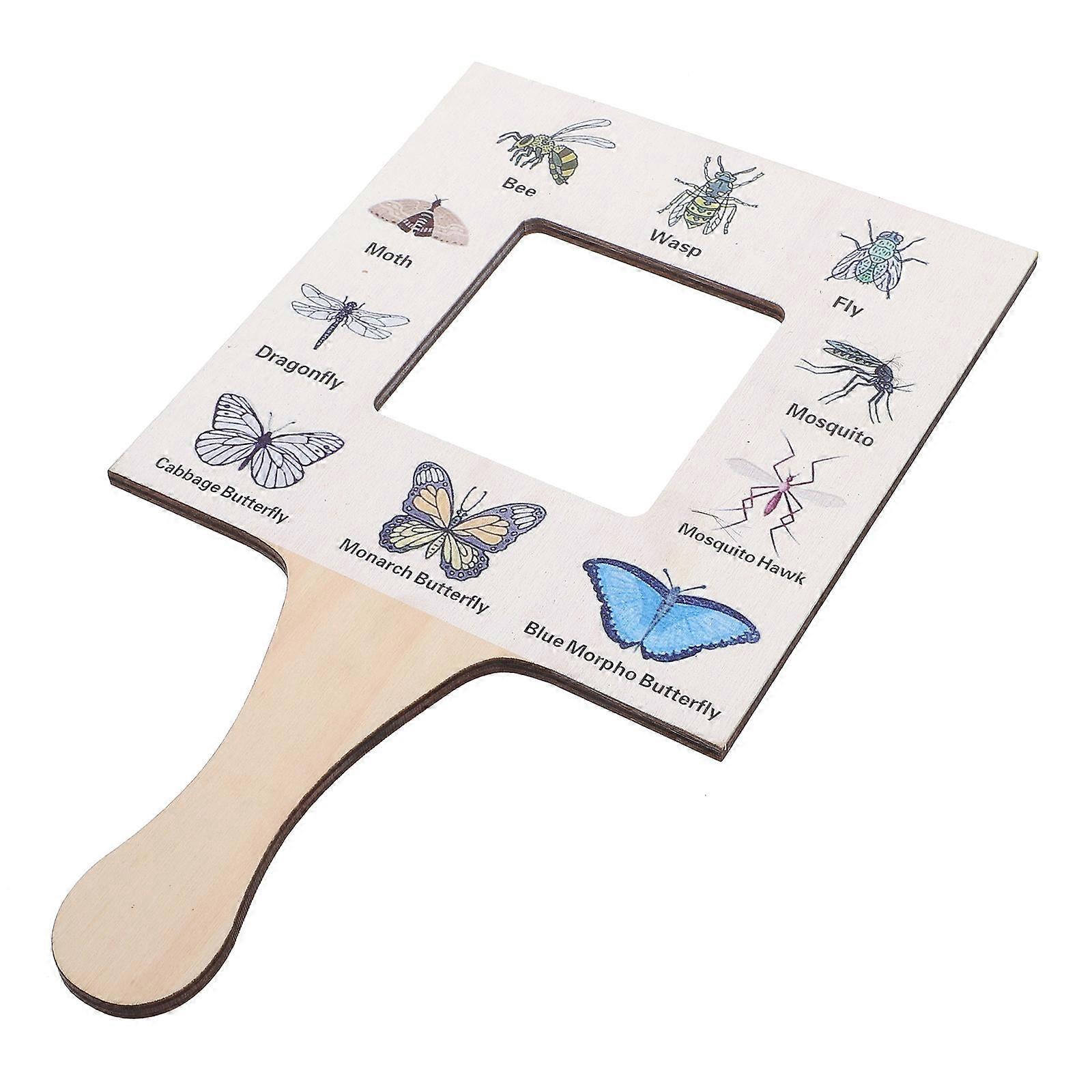 Nature Guide Finder Frame Wood Nature Viewing Finder Handheld Nature Guide Finder for Kids