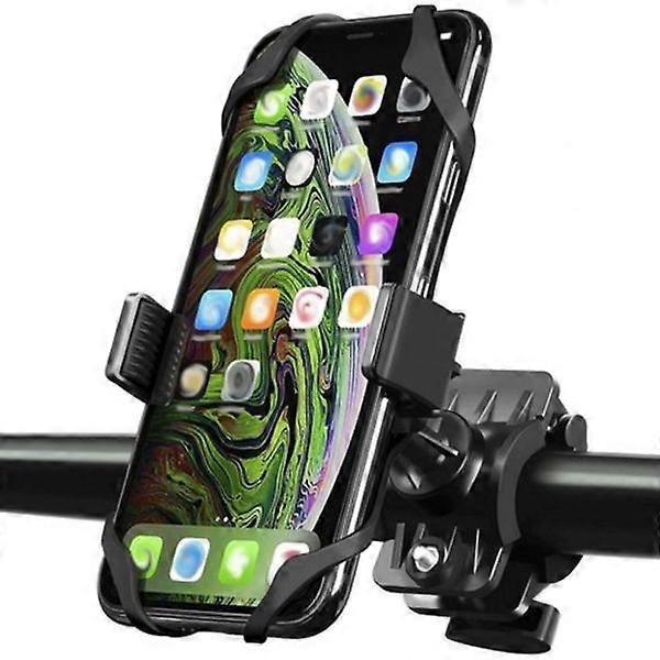 Mobile phone holder for bicycle