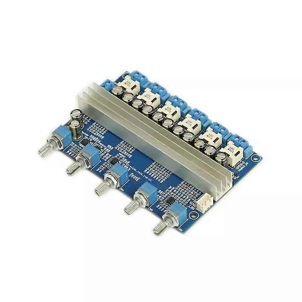 TPA3116 4.2 Channel Amplifier Board 100W x 2 + 50W x 4 DC 24V Stereo Dual Subwoofer Support