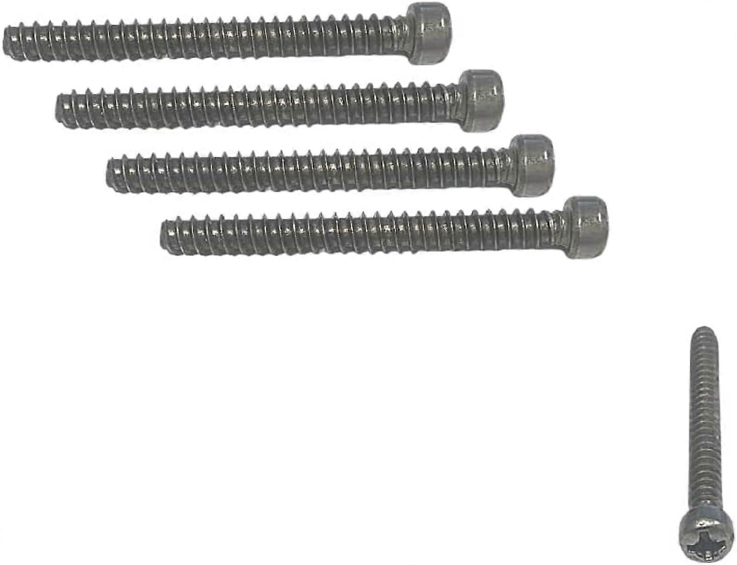Pack of 4 Adjustable Screen Door Screws for Replacement, Universal Fit, Easy Install, Durable