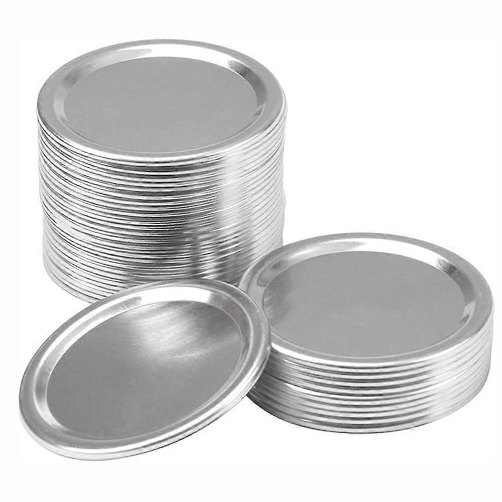 24pcs Regular Mouth Mason Jar Lids Leak Proof Split-Type Canning Jar Caps
