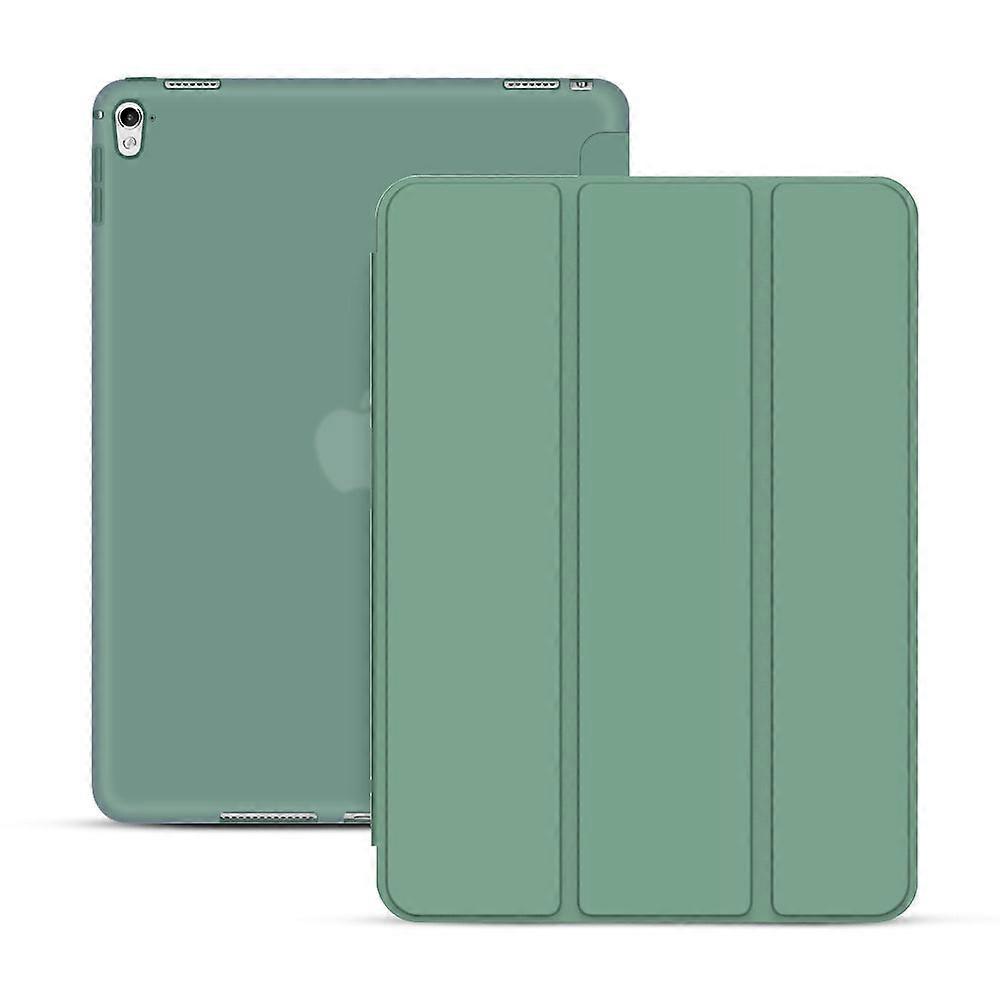 Stylish Case For Ipad 234 Dark Green Silicone Soft Leather
