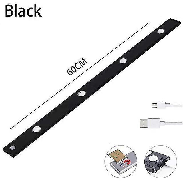 Usb Led Night Light Motion Sensor Wireless Ultra Sottile Led Wine Cooler Light per l'armadio della cucina Armadio della camera da letto Illuminazio...