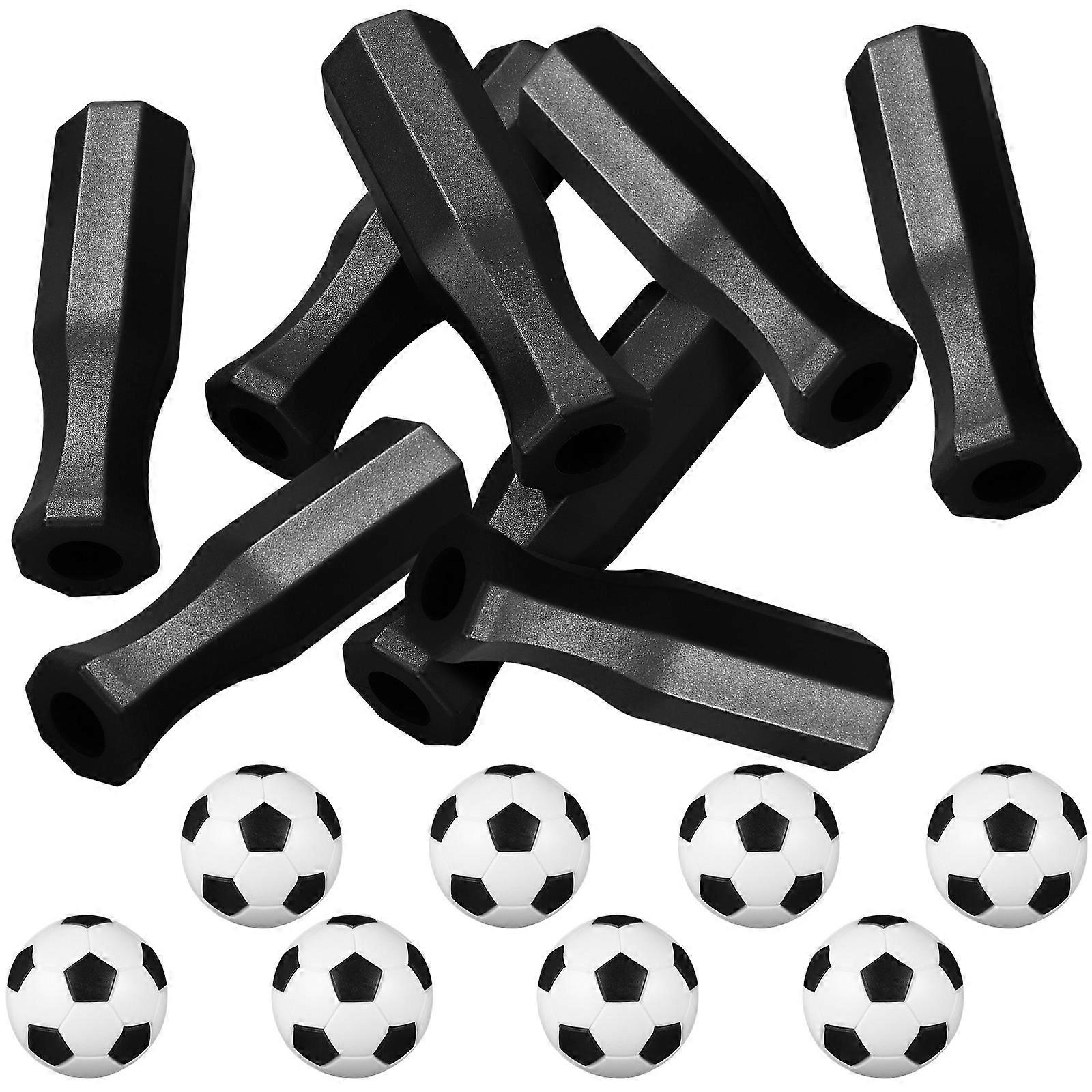 Table Soccer Handle Foosball Grip Replacement for 2Sets Use