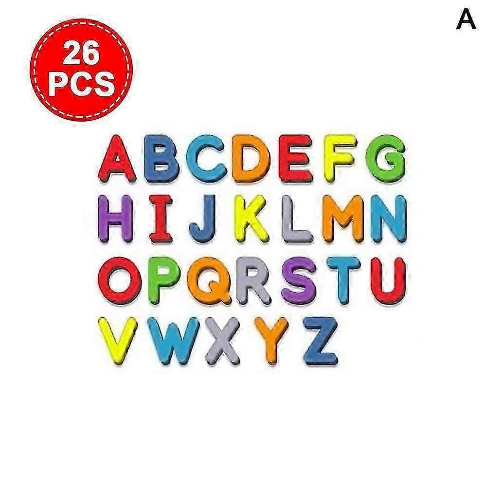 Magnetic Alphabet Letters Set 8 Colors Educational Spelling Toys With Double-sided Writing Board Safe Eva Foam For Kids Learning Ages 4-12