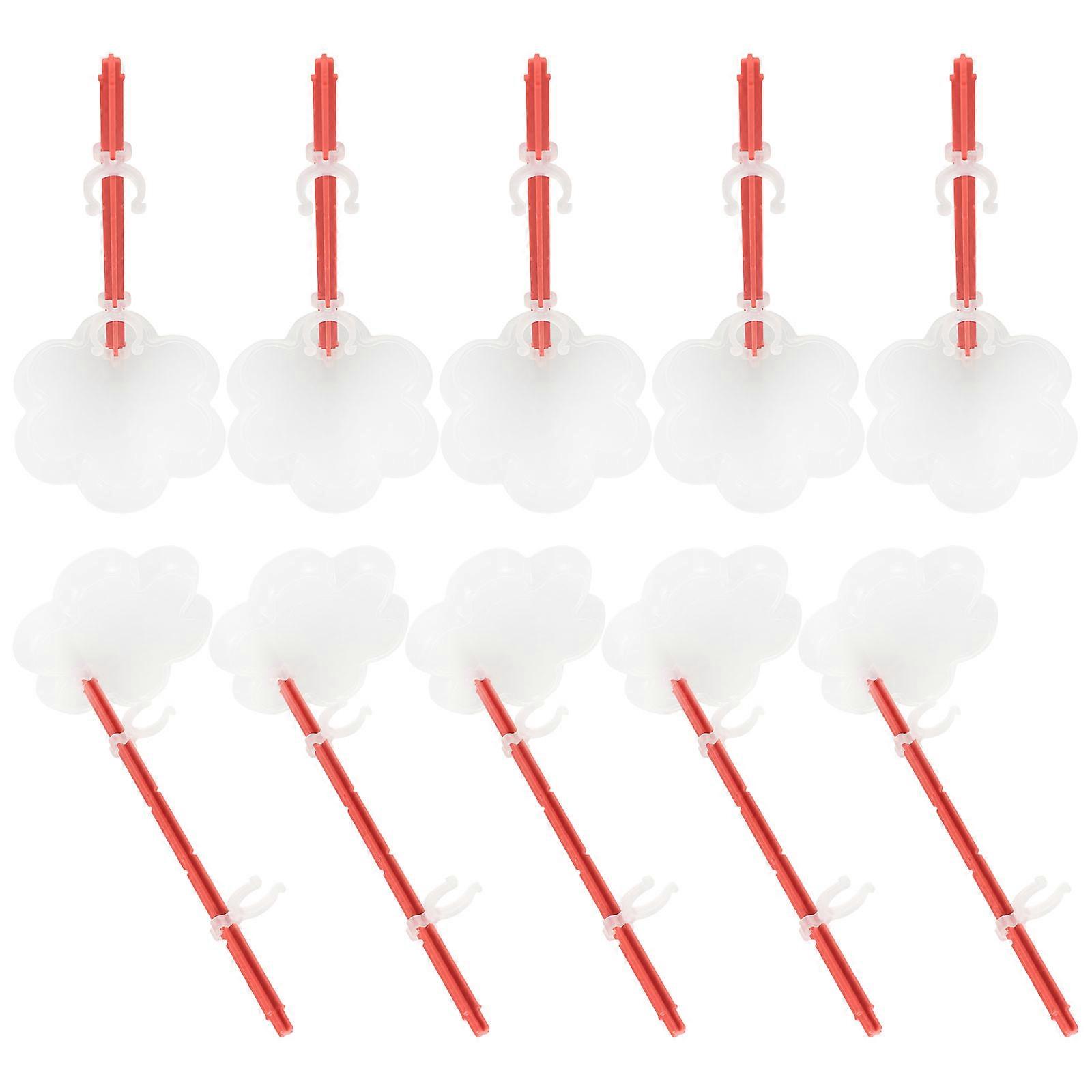 Doll Display Stand Plastic Holder for Stable Support 10Pcs Set