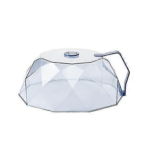 Microwave Splatter Cover OilProof Foldable Design with Handle for Safe Mess Cooking
