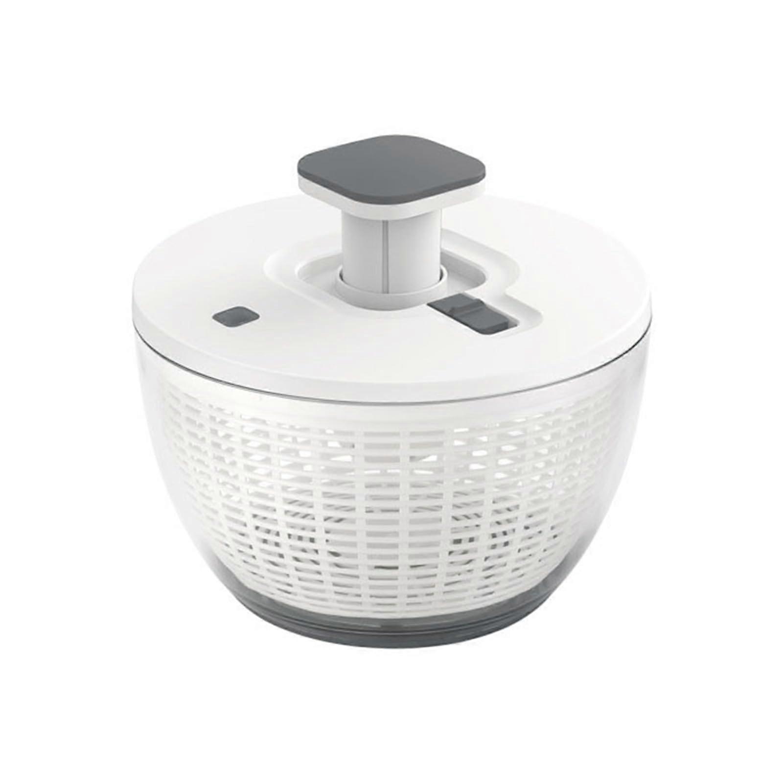 Large Capacity 6L Salad Spinner for Easy Vegetable and Fruit Drying, 26cm Kitchen Lettuce Dryer