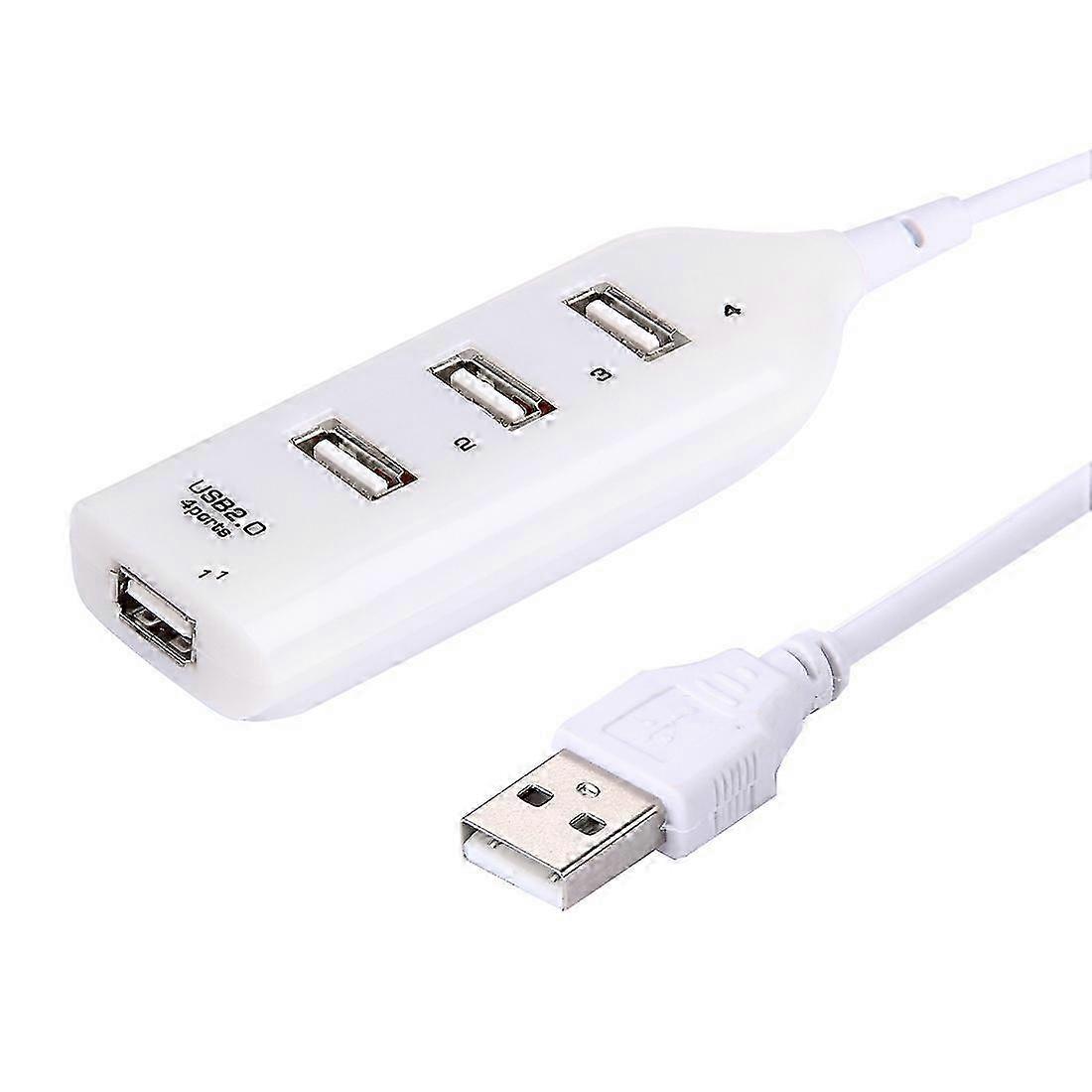 2025 4 Ports USB 2.0 HUB, Cable Length: 30cm