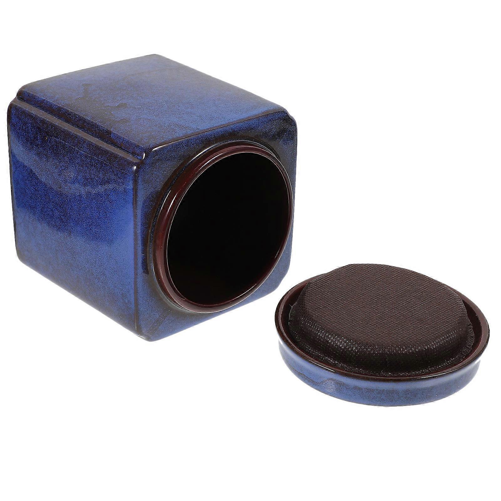 Ceramic Tea Can Airtight Sealing Tea Leaf Container for Home Use