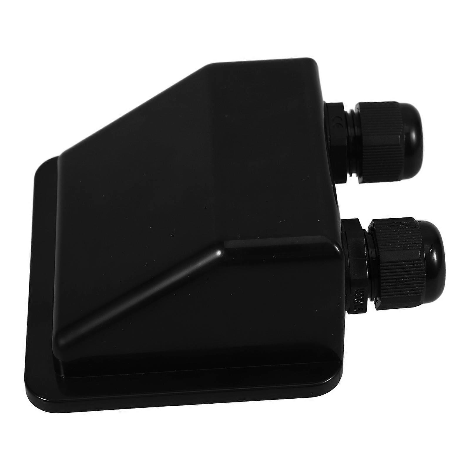 Dual Hole Cable Entry Solar Cable Entry Gland Box for 3Pcs