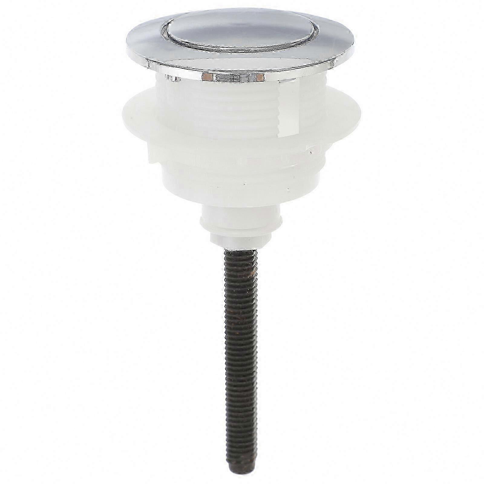 Single Push Toilet Tank Flush Button Replacement