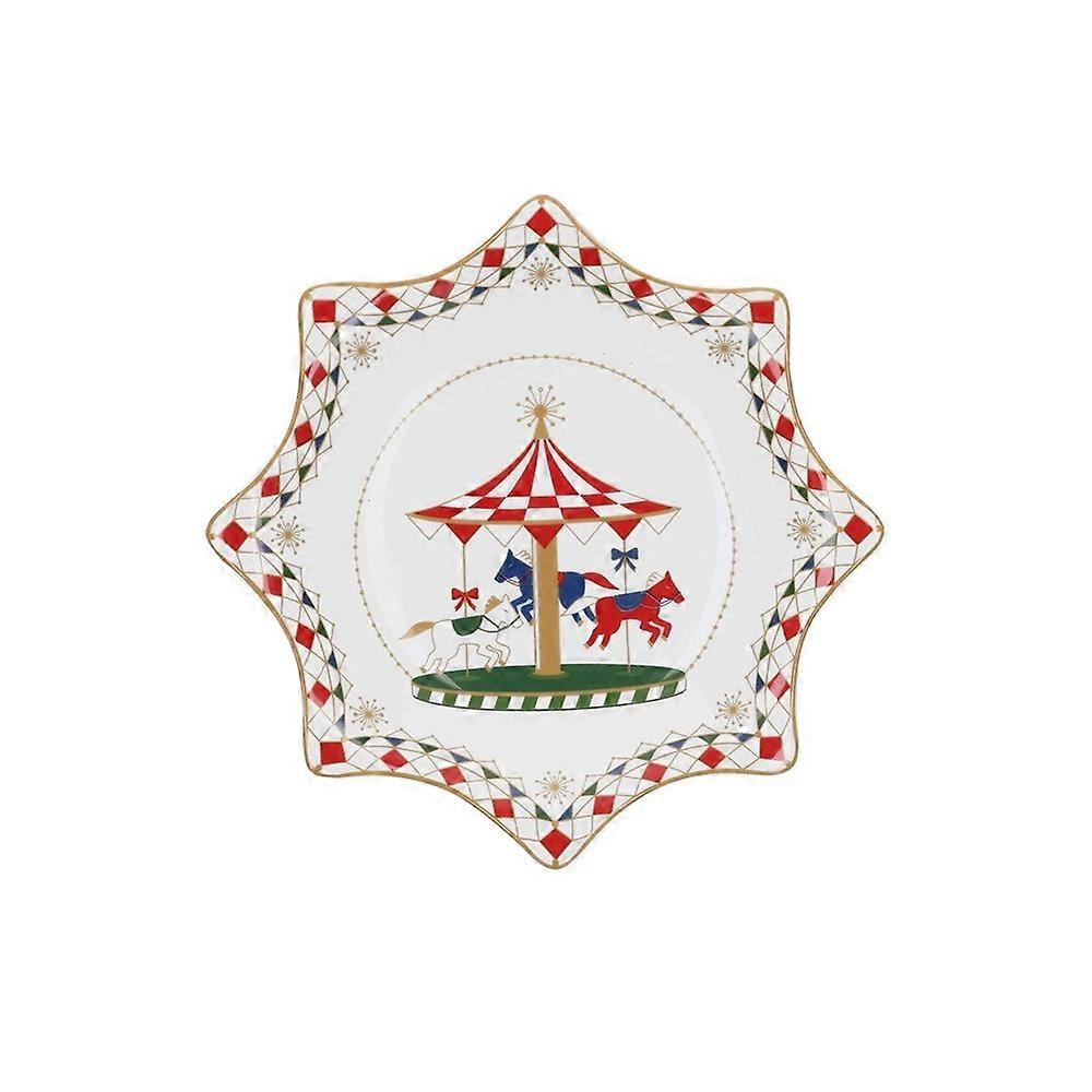  Rose&Tulipani Xmas Carousel plate 20 cm R14620021M