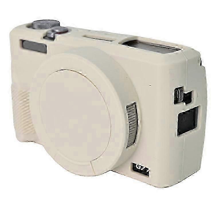 Compatible For Canon G7 X Mark III Protective Case Dust-Proof Silicone Camera Cover