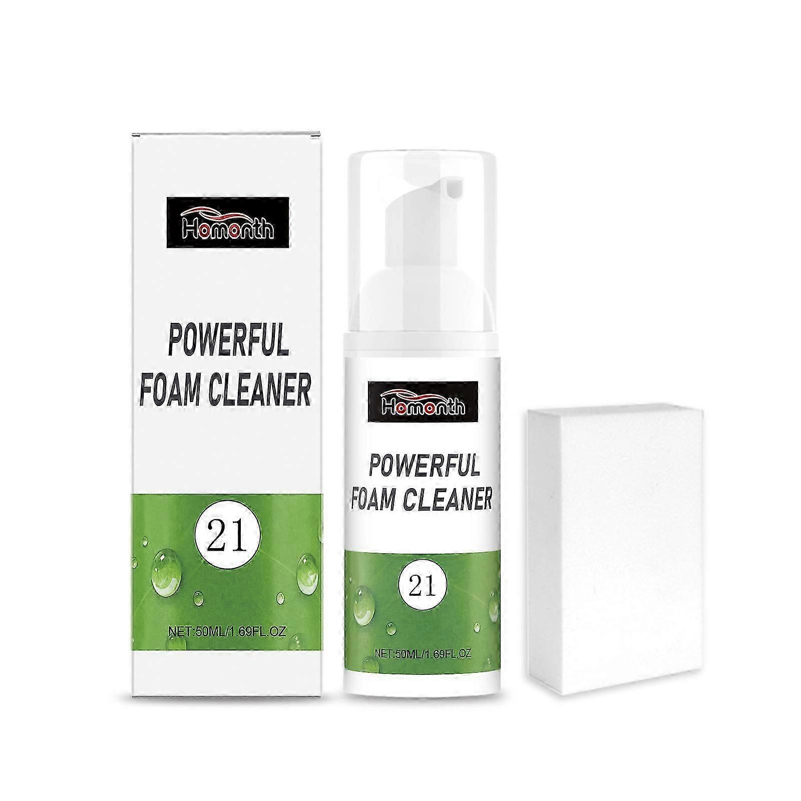 Foam Cleaner Set for Car Interior - Soft Cushion & Fabric Cleaner, Quick & Effective Cleaning Solution