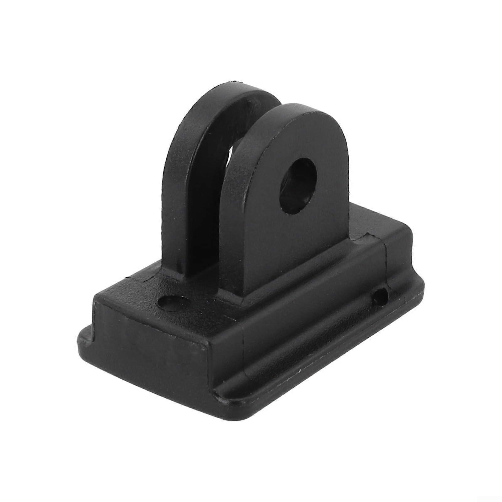 Bike Computer Mount and Bicycle Headlight Bracket with Enhanced Stability, Lightweight Black Adapter for Cat Eye