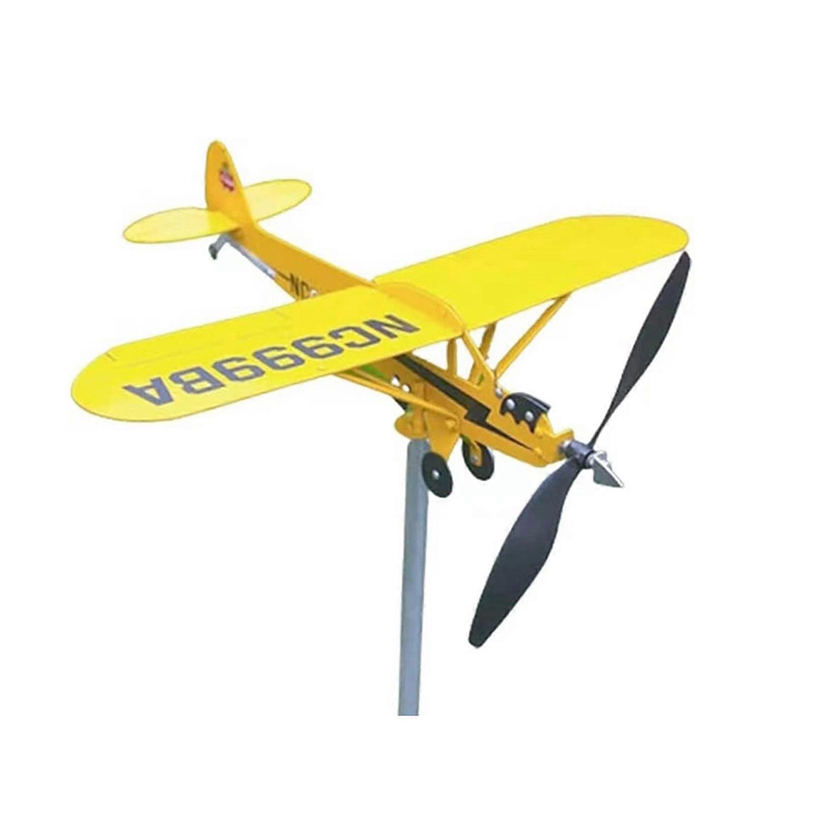 Weather Vane Plane Direction Indicator Decoration 70X20X18Cm 1Pack