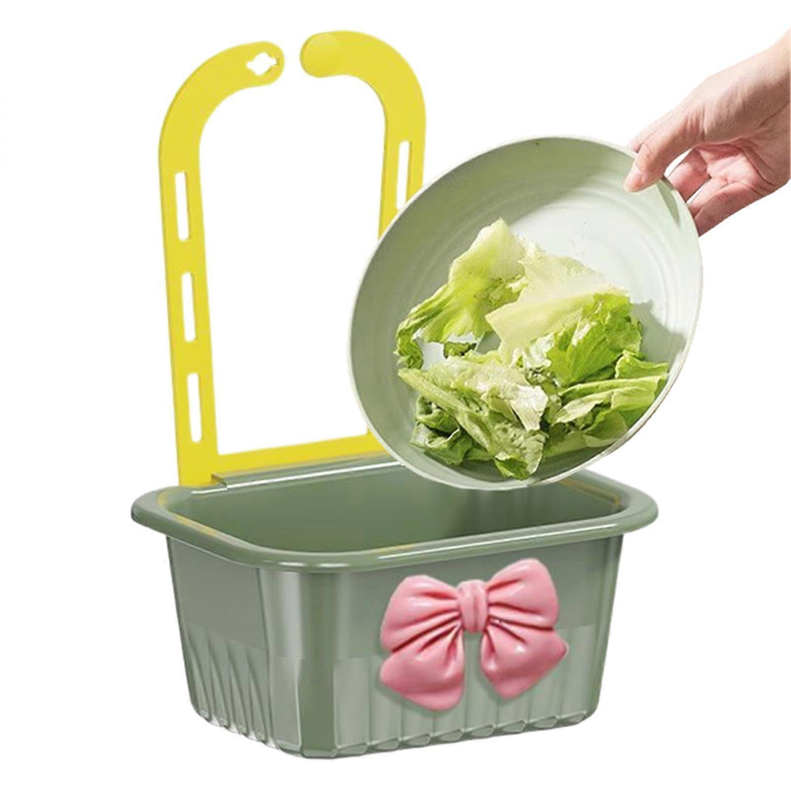 Adjustable Faucet Mounted Sink Strainer Basket with Stable Support and Efficient Drainage for Kitchen