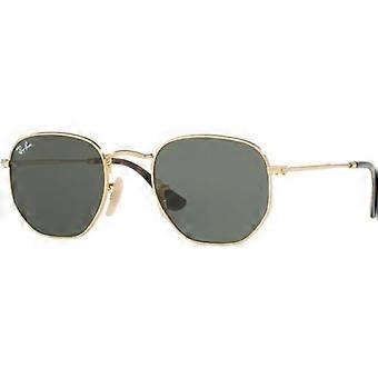 Solbriller - Ray-Ban - RB3548N 001 - Guld - Metal - Sekskantet