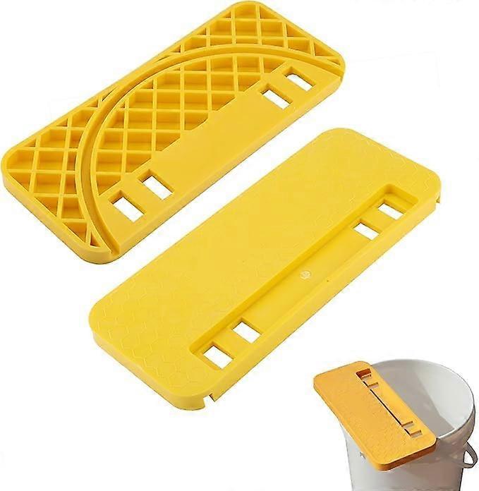 Bee Hive Scraper Honey Uncapping Tool with ABS Frame Holder, Stable Support and Easy Clean Design