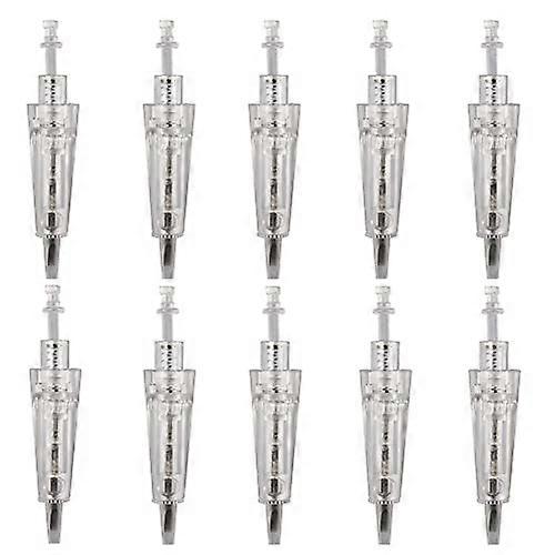 10PCS 5FP Disposable Bayonet Tattoo Needles for Permanent Makeup, PreSterilized Flat Point