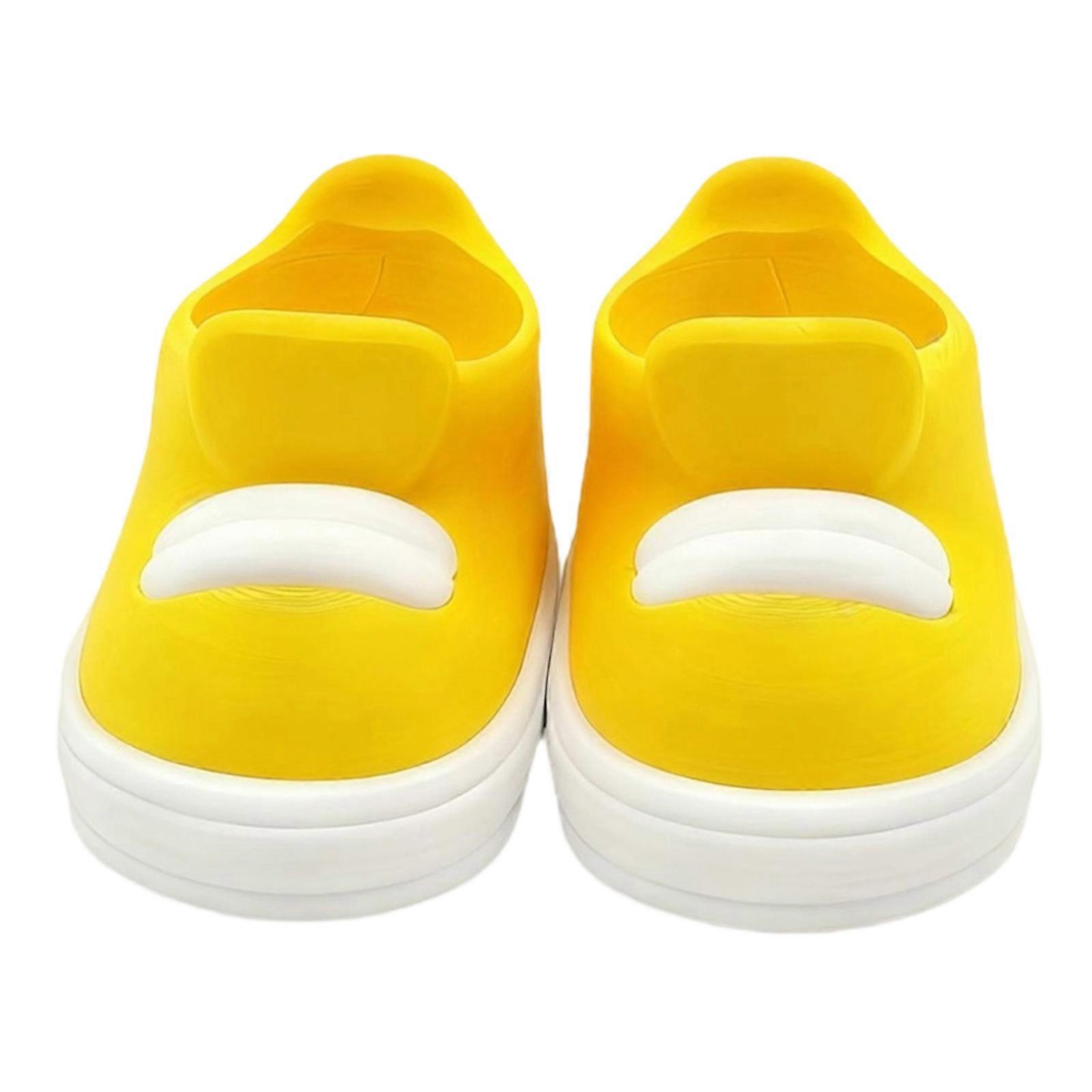 Plastic Shoe Designed Controller Stands For Multiple Model Gamepad Organized Setup And Style Desktop Holder  Yellow