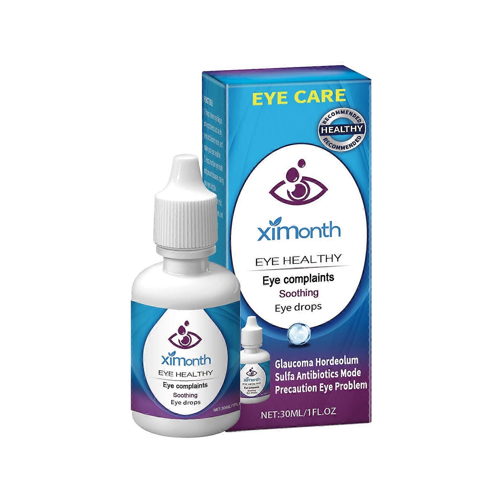 Ximonth Eye Care Solution Relieve Eye Discomfort Moisturizing Comfortable Eye Mild Formula Eye Care Solution