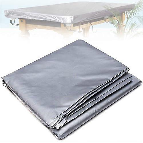 Waterproof Pool Table Cover with Drawstring, HeavyDuty PVC Dustproof Protection for 7ft12ft Tables
