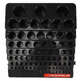 Bohrer Aufbewahrung Box Frser platzsparend Bohrer Finishing-Halter  Organizer Koffer Box DIY Woo | Fruugo DE