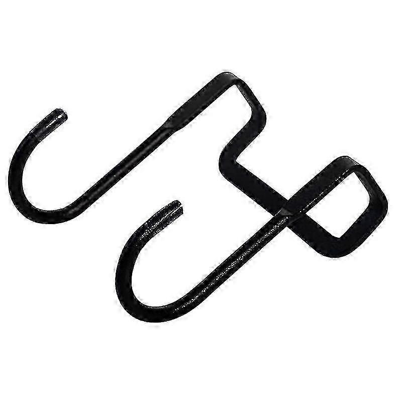 Simple S-Type Door Hanger Double Hook Punch-Free Without Trace Clothes Hook