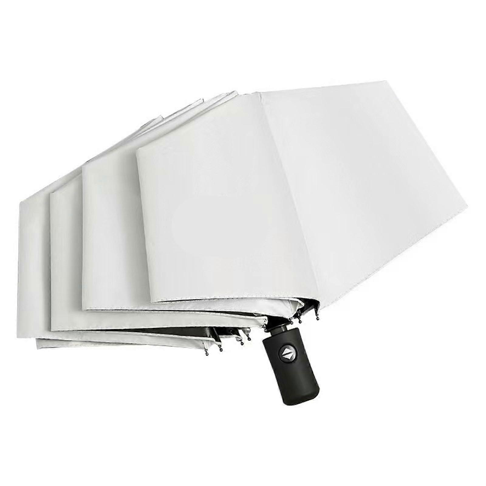 Large Automatic Folding Umbrella for Rain and Sun with Large Canopy Coverage and Durable Protection