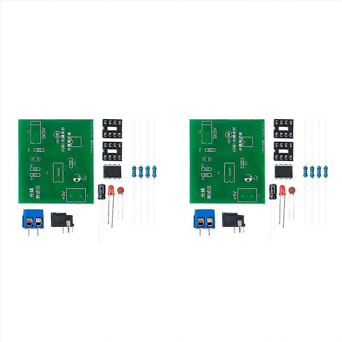 Optocoupler Tester Kit 555 Application Circuit Board Without DC Cable