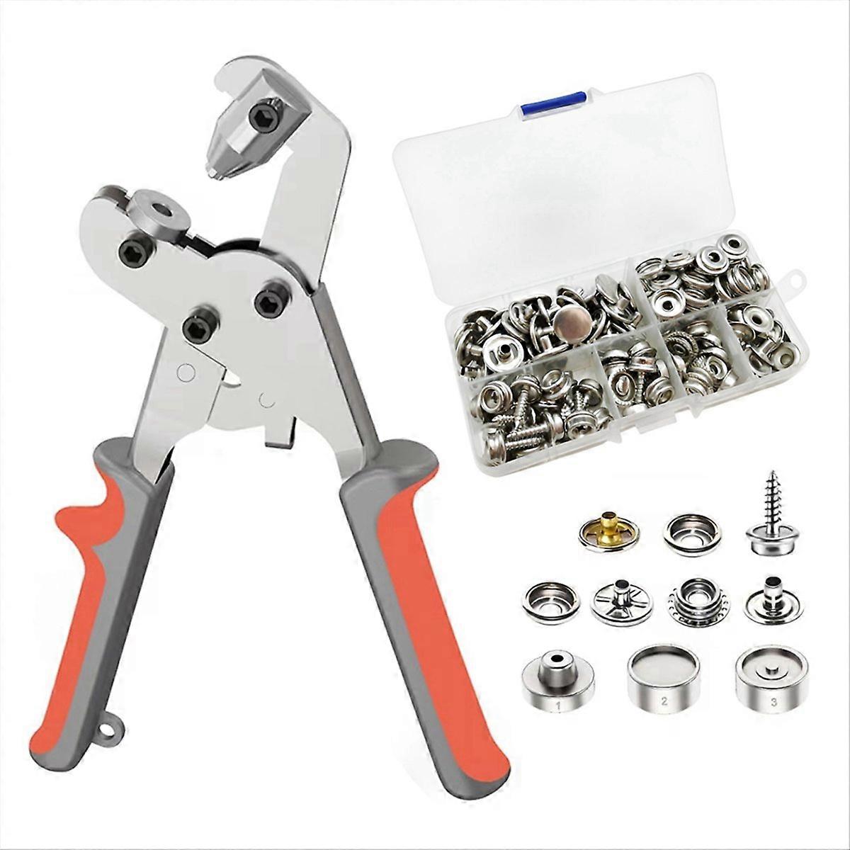 Snap Installation Tool Heavy Duty Snap Fastener Tool Kit