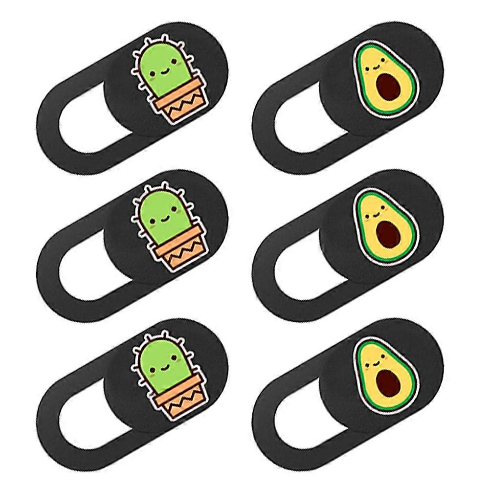 Cover Slide for Protection Use 6Pcs Assorted Colors