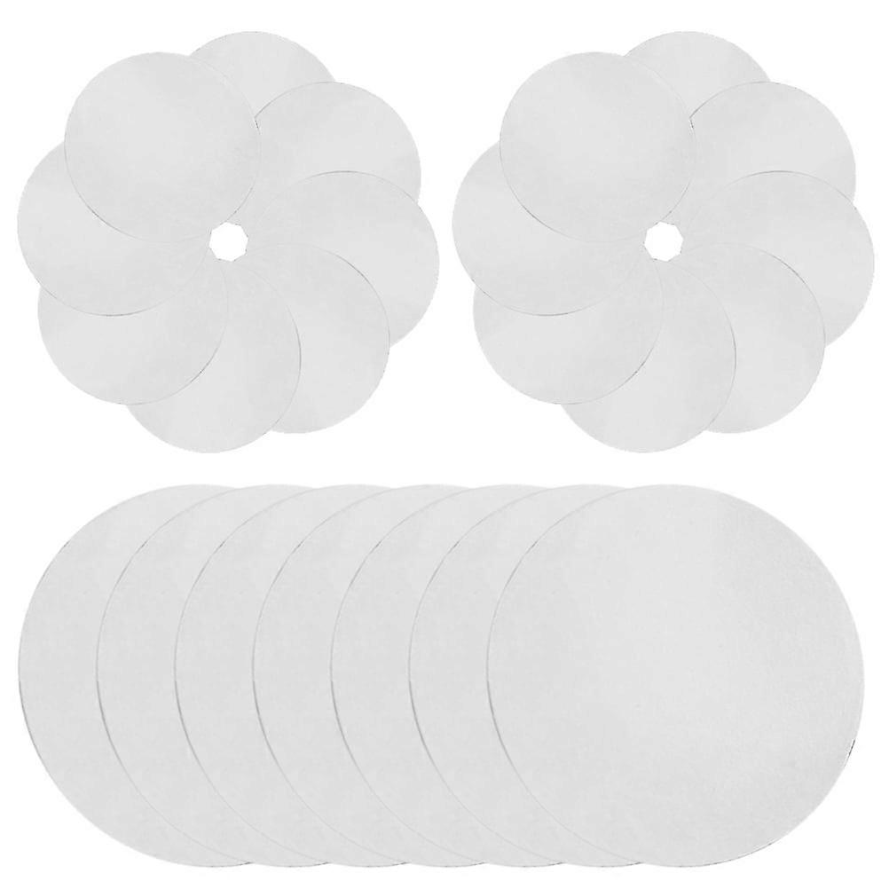 100pcs Round Qualitative Filter Paper Sheets for Lab Experiments, Laboratory Filters