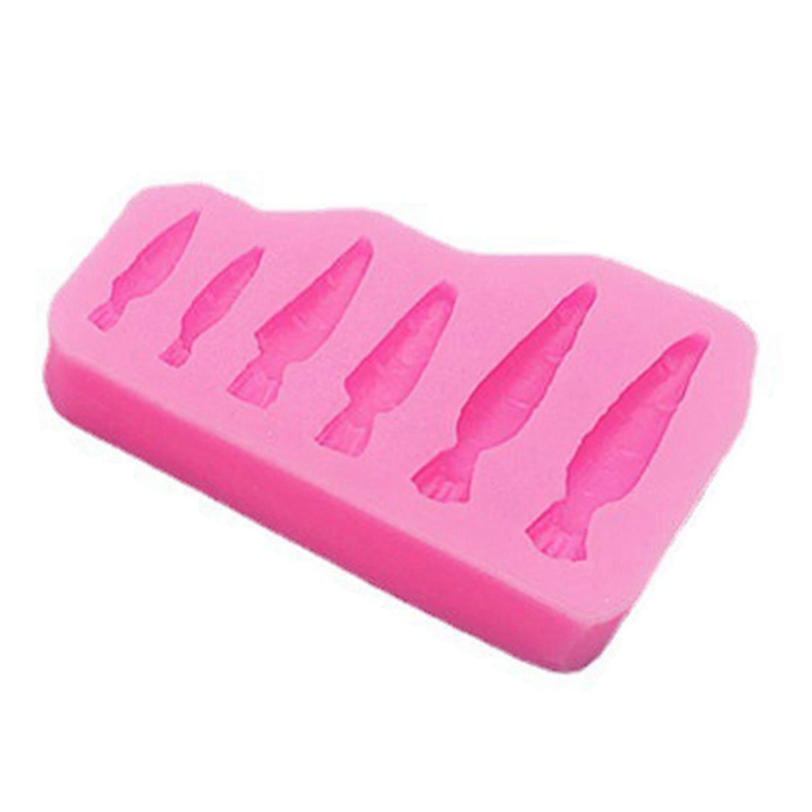 Easter Bunny Carrot Silicone Mold for Baking Cake Decorating