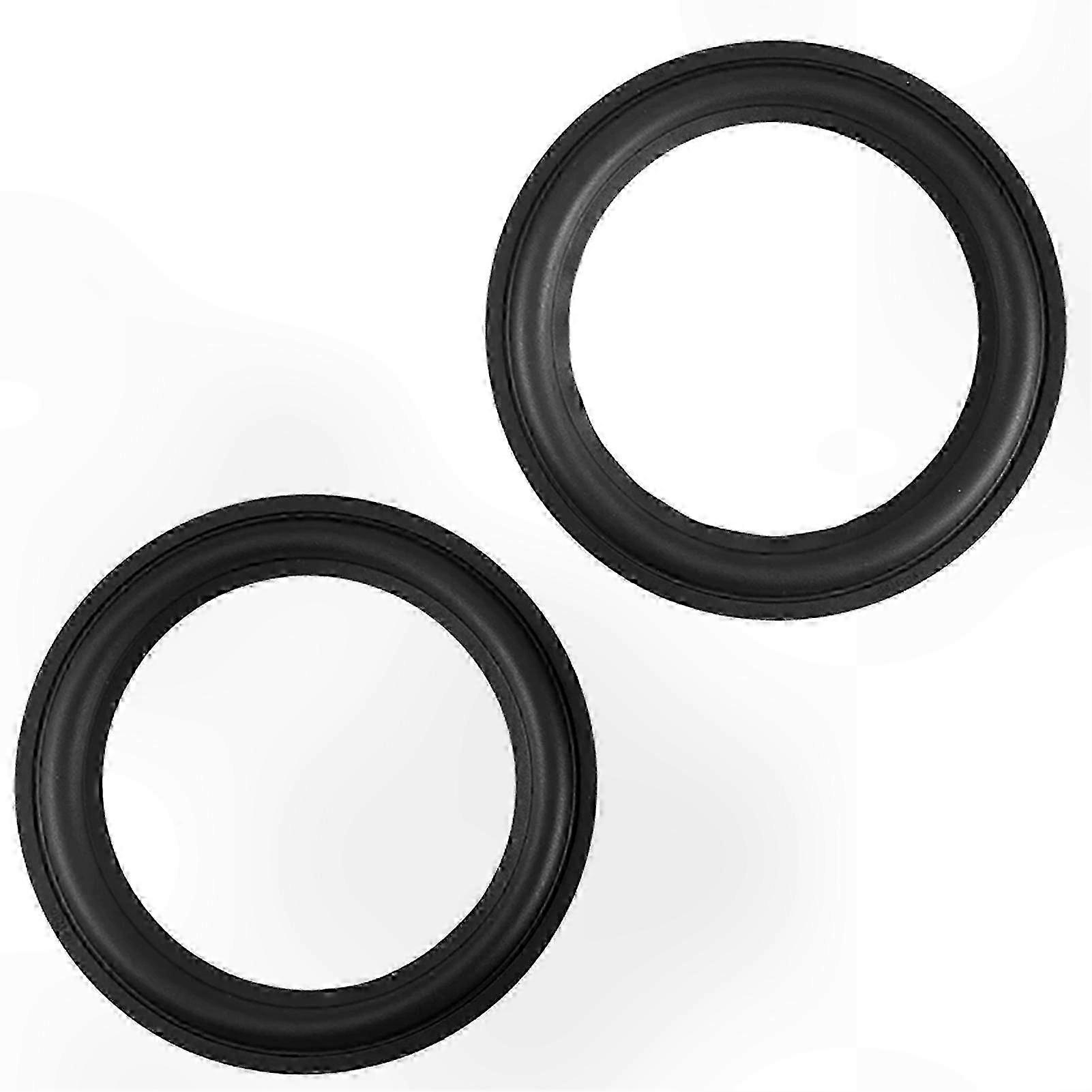 Kits de espuma para subwoofer de 8 polegadas para reparos e projetos de áudio faça-você-mesmo.