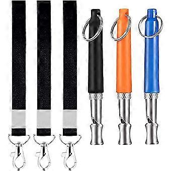 Professional Dog Training Kit 3 Pieces Ultrasonic Whistle Silent High Frequency