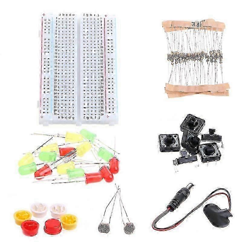 Starter Kit R3 Mini Breadboard Led Jumper Wire Button,z