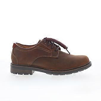 Clarks Adult Herren Un Shire Oxfords mit niedriger Uni-Zehenpartie und Schnürung