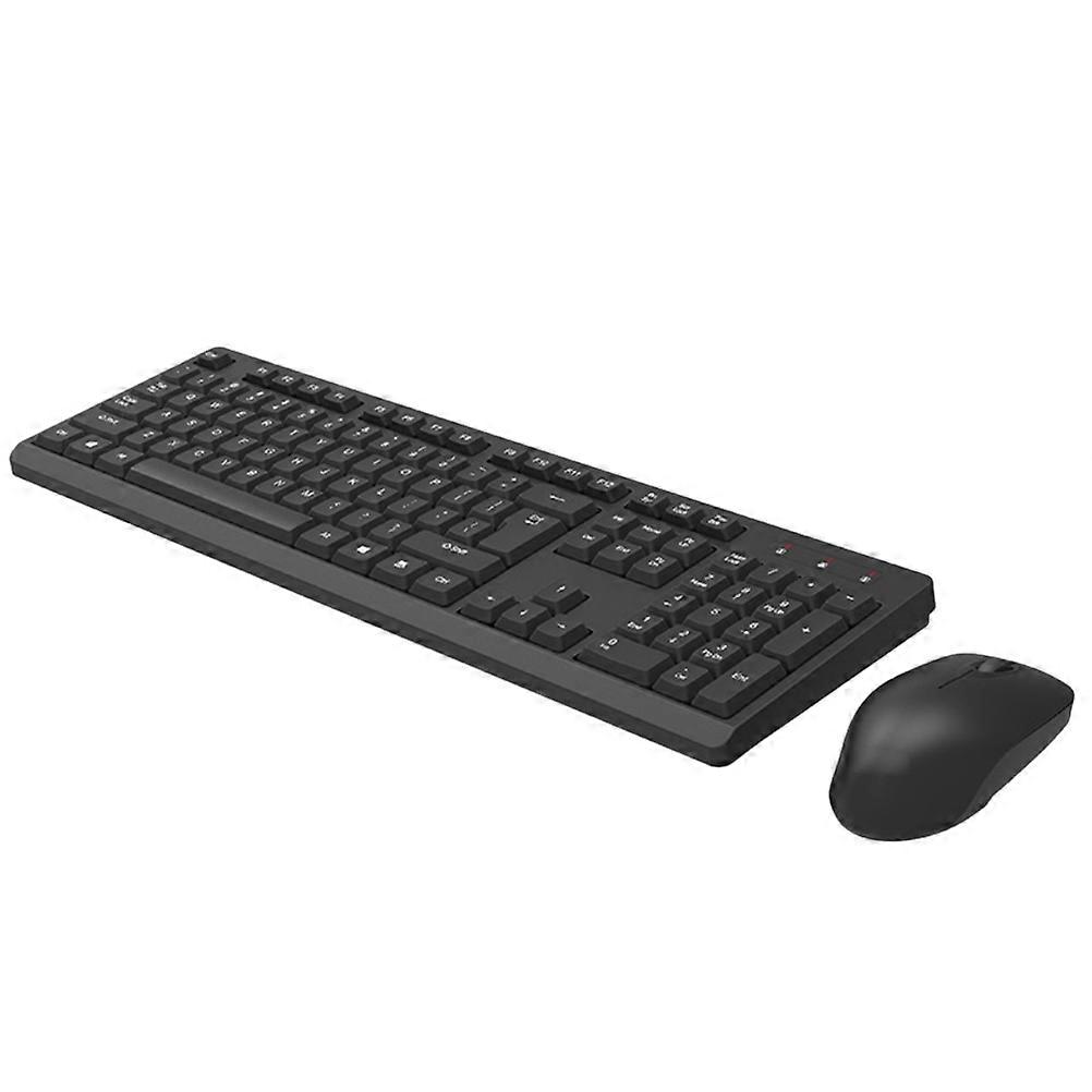 Wireless Keyboard Mouse Computer Keyboard for Office Use with Mouse Black