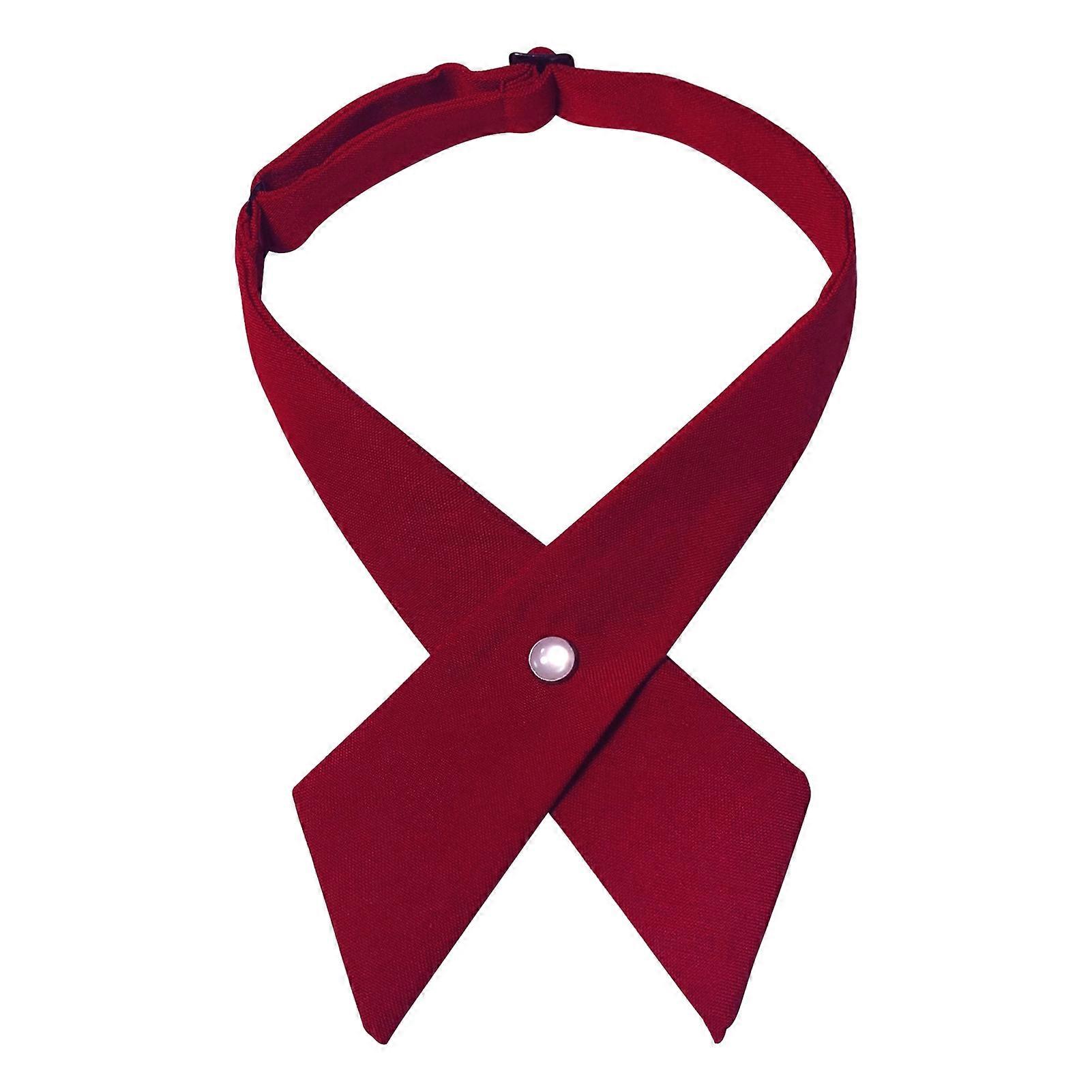 Modern Simple Bow Tie - Rhinestone Accent & Smooth - for Sharp Style