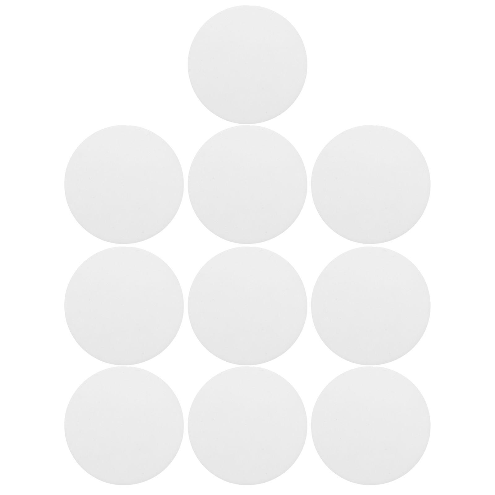 10pcs Acrylic Light Diffuser Sheet, Round LED Lighting Diffuser Panel, Ceiling Cover Plate, LED Backlight Panel, Home Lighting Accessory