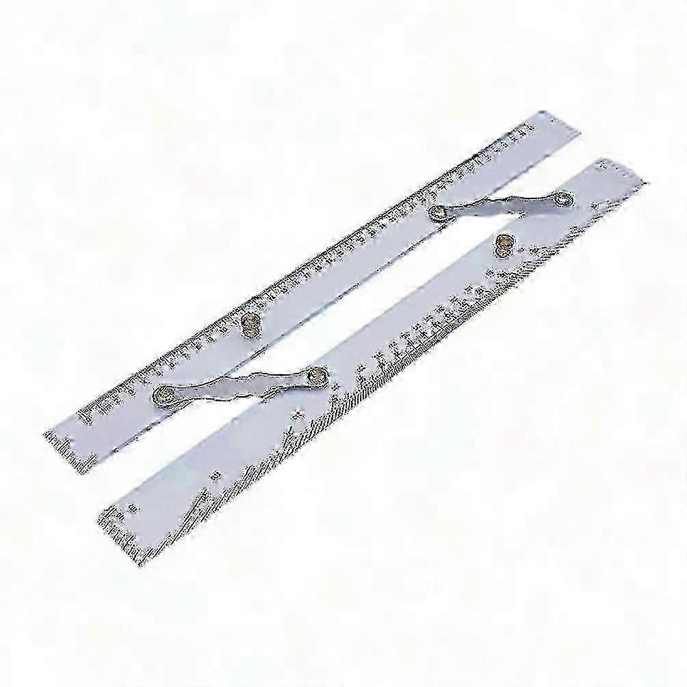 Marine Parallel Ruler for Chart Navigation, 450mm GPS Plotting Tool for Boats
