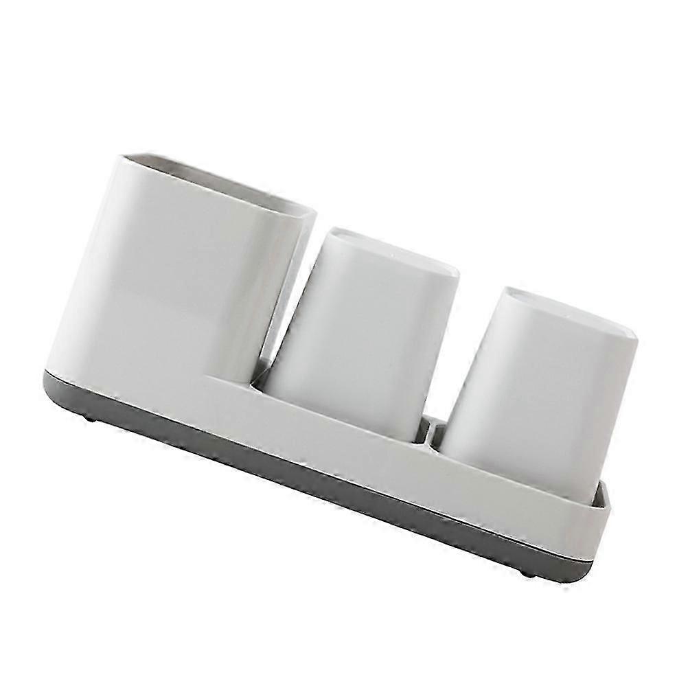 Practical Toothbrush Rack Creative Toothbrush Storage Holder for 2Pcs Home