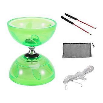 Kolmilaakerinen kaksipäinen diabolo-kuntolelu ulkoleikkiväline diabolo-jojoleikkiväline diabolo-vanhuksille lapsille